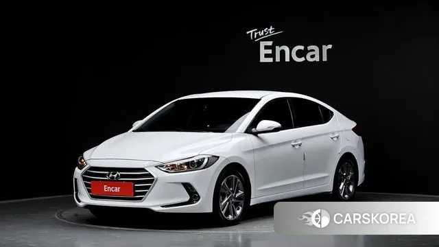 Hyundai Avante AD 2018 Белый из Кореи