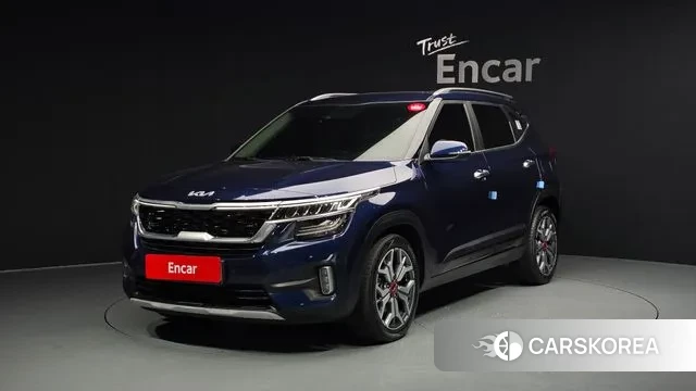 Kia Seltos 2022 Синий из Кореи