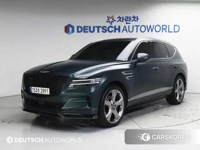 Genesis GV80 2020 Темно-зеленый из Кореи