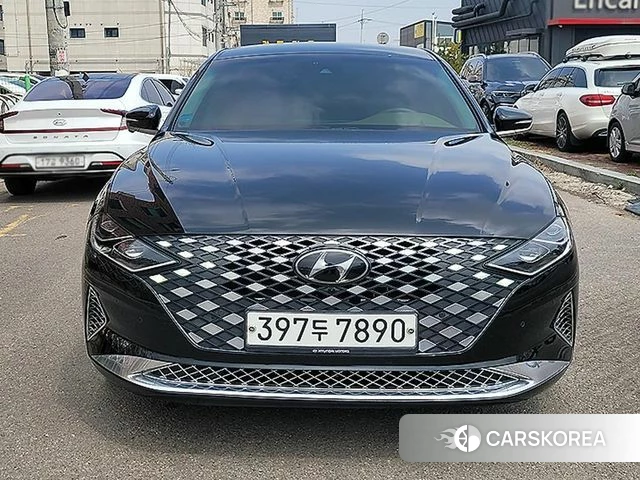 Hyundai The New Grandeur IG Hybrid 2020 Черный из Кореи