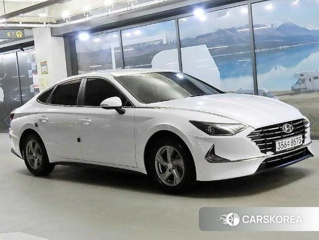 Hyundai Sonata (DN8) 2022 Белый из Кореи
