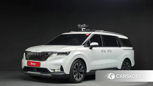 Kia Carnival 4th generation 2022 Белый из Кореи