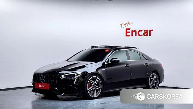 Mercedes-Benz CLA-Class C118 2021 Черный из Кореи