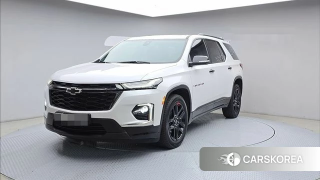 Chevrolet (GM Daewoo) Traverse 2023 Белый из Кореи