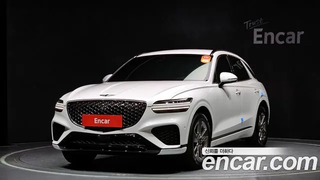 Genesis GV70 2021 Белый из Кореи