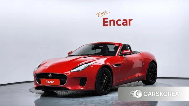 Jaguar F-TYPE 2020 Красный из Кореи