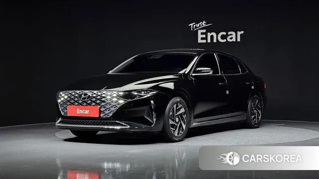 Hyundai The New Grandeur IG Hybrid 2021 Черный из Кореи