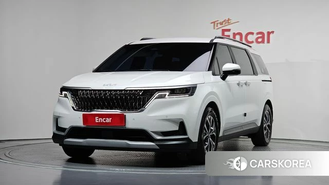 Kia Carnival 4th generation 2021 Белый из Кореи