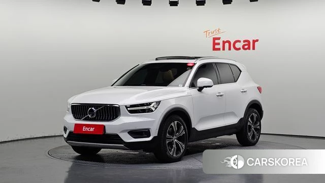 Volvo XC40 2021 Белый из Кореи