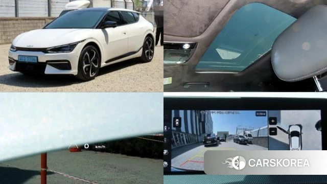 Kia EV6 2024 Белый из Кореи