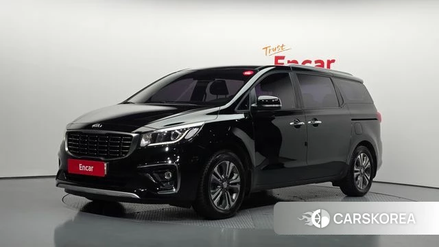 Kia The New Carnival 2018 Черный из Кореи