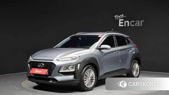 Hyundai Kona 2018 Серебряный из Кореи