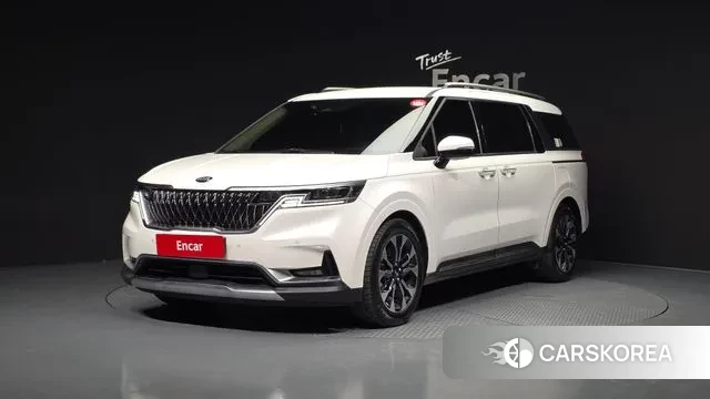 Kia Carnival 4th generation 2021 Белый из Кореи