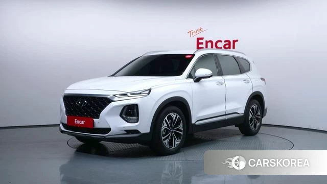 Hyundai Santa Fe TM 2020 Белый из Кореи