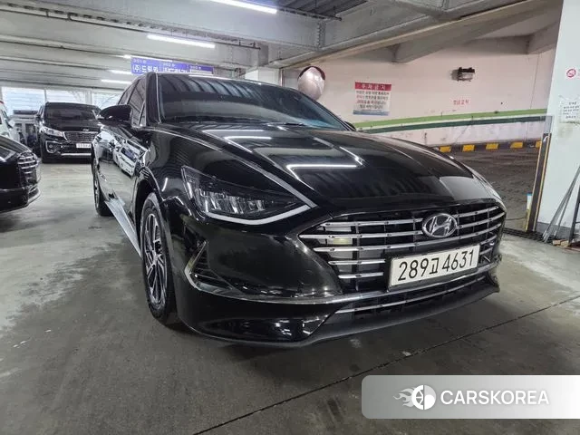 Hyundai Sonata Hybrid (DN8) 2021 Черный из Кореи