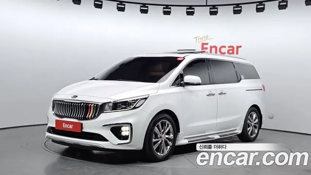 Kia The New Carnival 2019 Белый из Кореи