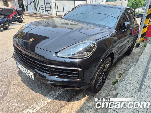 Porsche Cayenne (PO536) 2019 Черный из Кореи