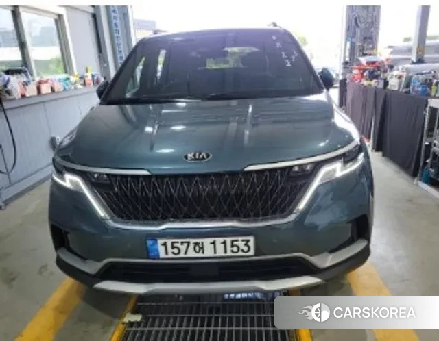 Kia Carnival 4th generation 2021 Синий из Кореи