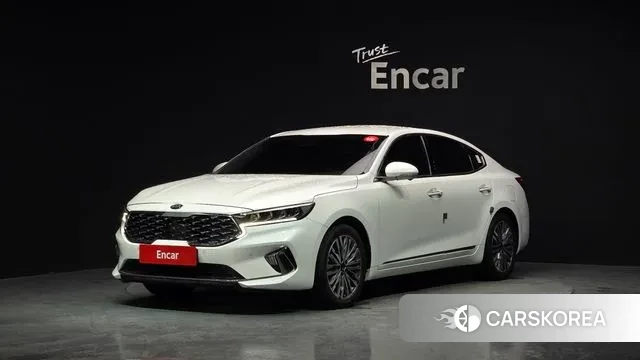 Kia K7 Premier Hybrid 2021 Белый из Кореи