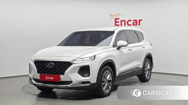 Hyundai Santa Fe TM 2019 Белый из Кореи