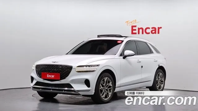 Genesis GV70 2021 Белый из Кореи