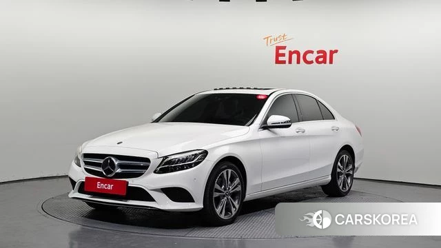 Mercedes-Benz C-Class W205 2021 Белый из Кореи