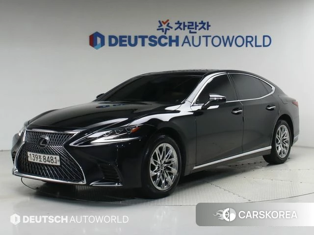 Lexus LS500 5th generation 2020 Черный из Кореи