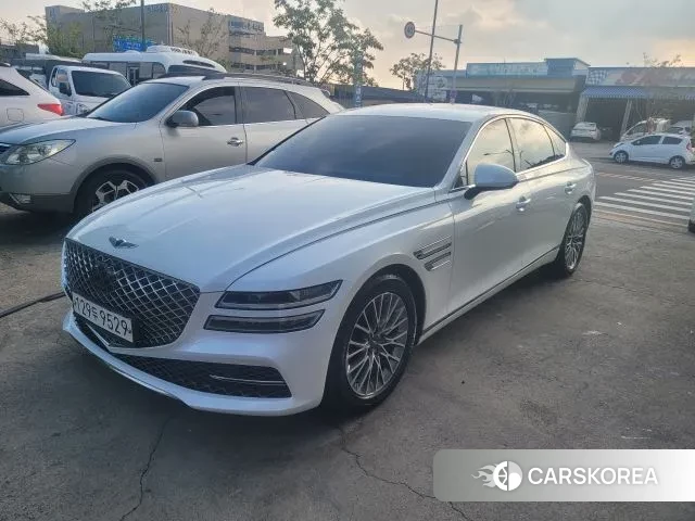 Genesis G80 (RG3) 2020 Жемчужный цвет из Кореи