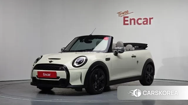 Mini Cooper S Convertible 2022 Жемчужный цвет из Кореи