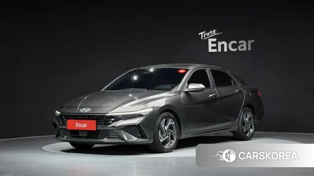 Hyundai The New Avante (CN7) 2023 Серый из Кореи