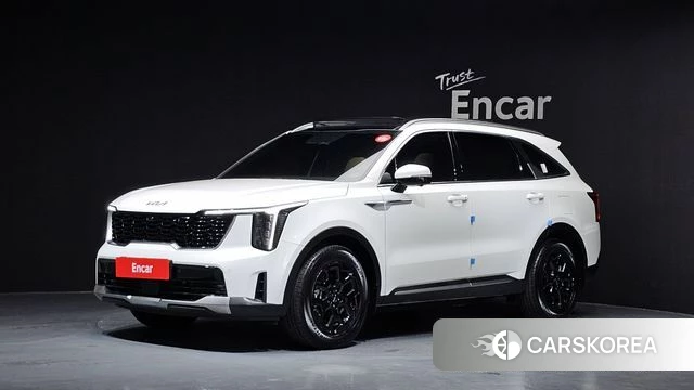 Kia The New Sorento 4th Generation 2024 Белый из Кореи