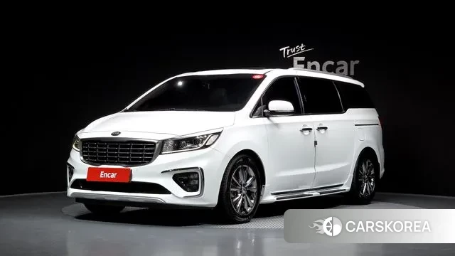 Kia The New Carnival 2018 Белый из Кореи