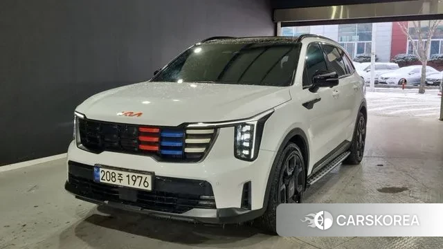 Kia The New Sorento 4th Generation 2024 Белый из Кореи