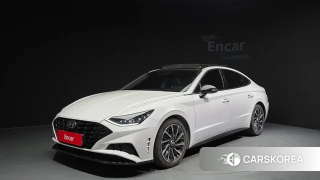 Hyundai Sonata (DN8) 2022 Белый из Кореи
