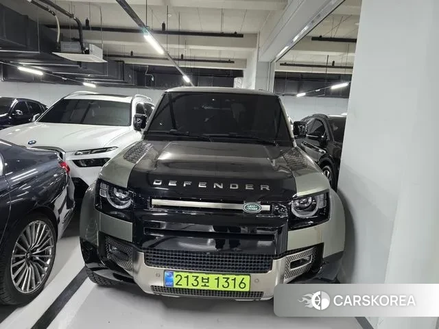 Land Rover Defender (L663) 2024 Синий нефрит из Кореи