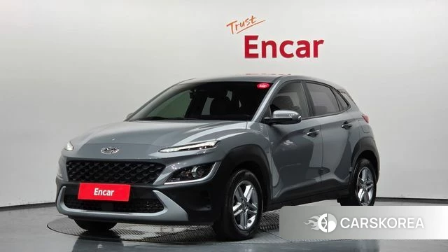 Hyundai The New Kona 2022 Серебристо-серый из Кореи