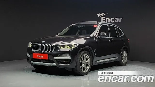 BMW X3 (G01) 2020 Черный из Кореи