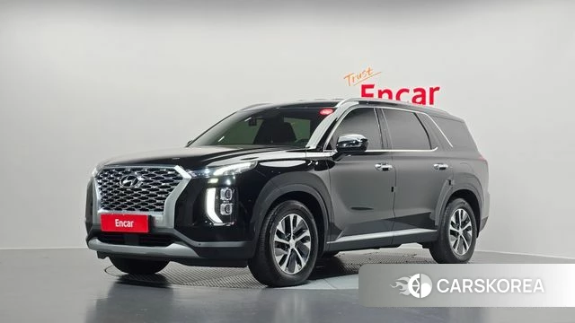 Hyundai Palisade 2021 Черный из Кореи