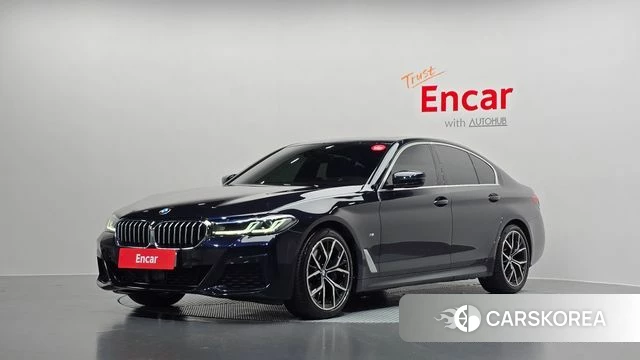 BMW 5 Series (G30) 2022 Черный из Кореи