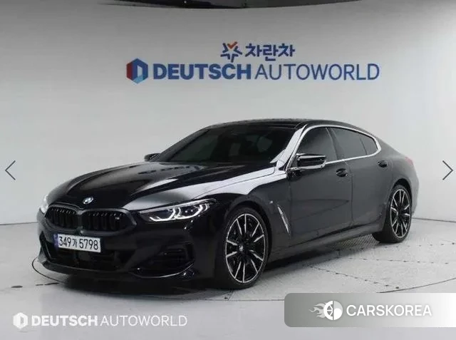 BMW 8 Series (G15) 2024 Черный из Кореи