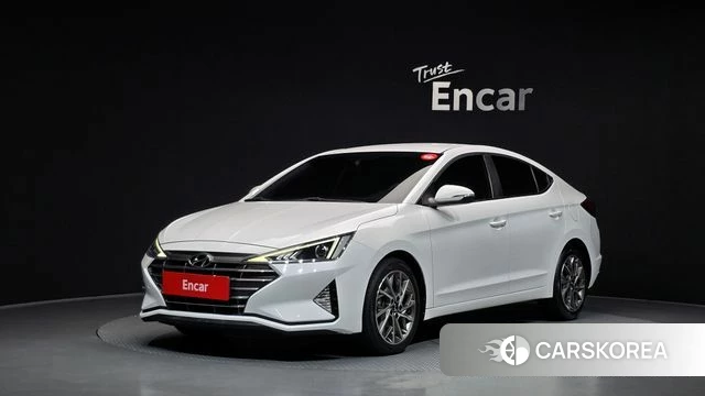 Hyundai The New Avante AD 2019 Белый из Кореи