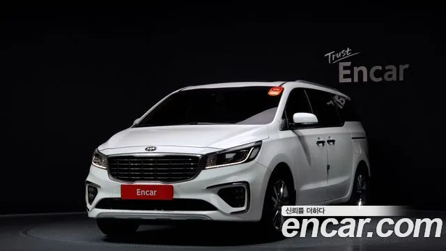 Kia The New Carnival 2020 Белый из Кореи