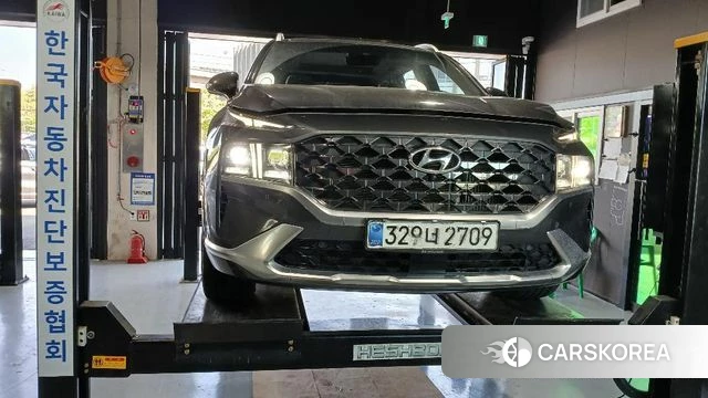 Hyundai The New Santa Fe 2020 Серый из Кореи