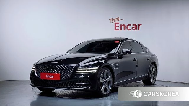 Genesis G80 (RG3) 2020 Черный из Кореи