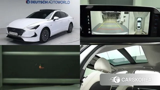 Hyundai Sonata Hybrid (DN8) 2019 Белый из Кореи