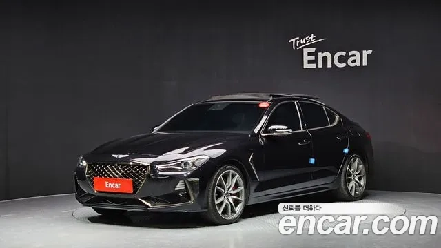 Genesis G70 2020 Черный из Кореи