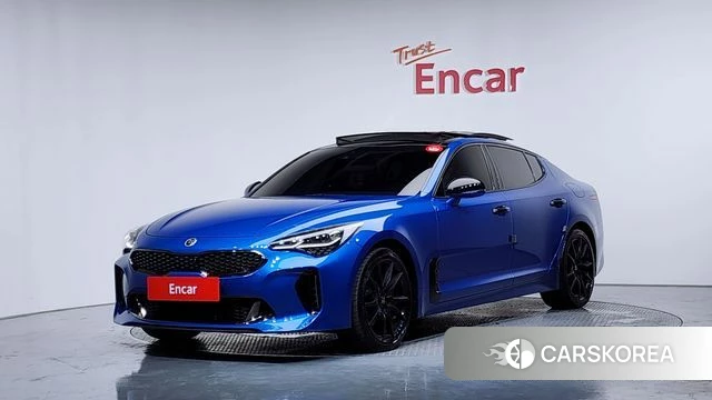 Kia Stinger 2019 Синий из Кореи