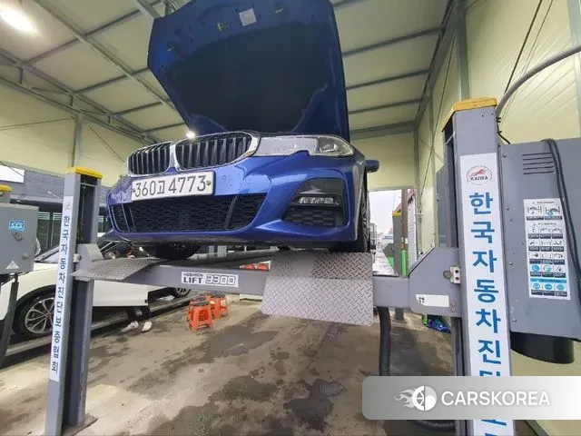 BMW 3 Series (G20) 2019 Синий из Кореи