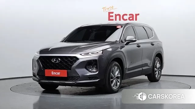 Hyundai Santa Fe TM 2019 Серый из Кореи