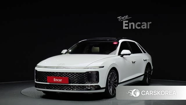 Hyundai Grandeur Hybrid (GN7) 2024 Белый из Кореи